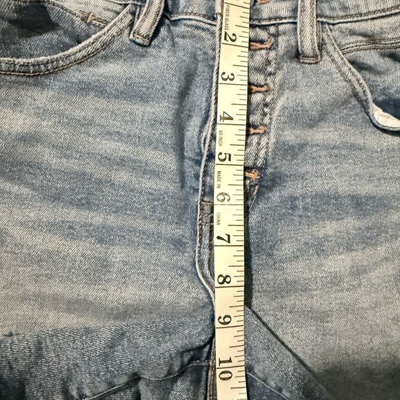 Jag Jeans Medium Blue Button-Fly Denim Shorts size 8 - Picture 7 of 9